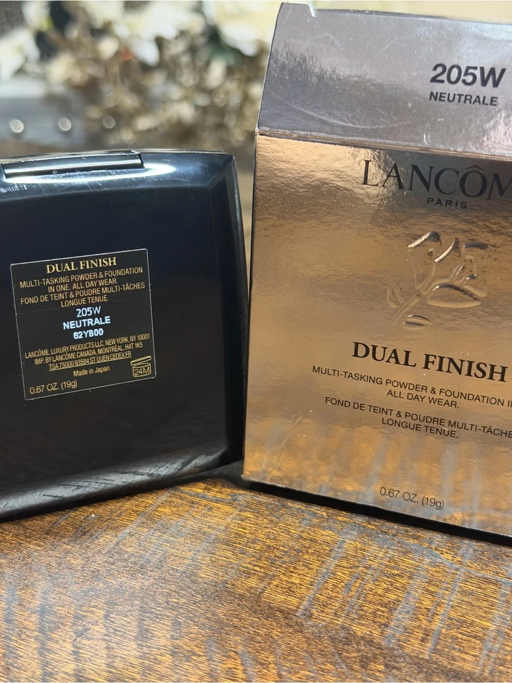 Lancome dual finish